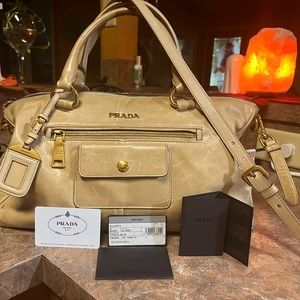 Prada leather bag